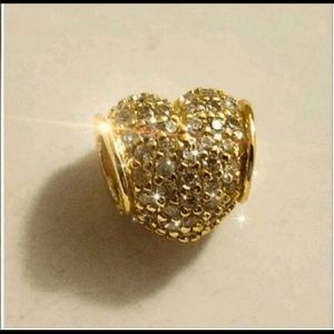 Gold plated 18k Pandora charm
